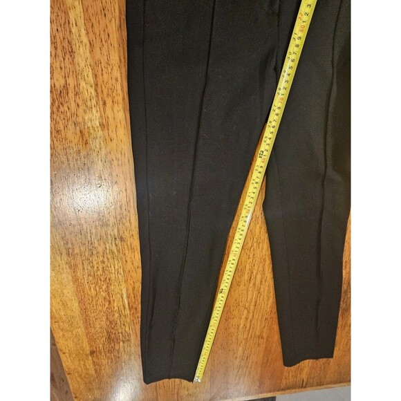 J.Crew Womens Skinny Trouser Pant Italian Ponte 4T Black HighRise Mario Bellucci - Picture 7 of 12